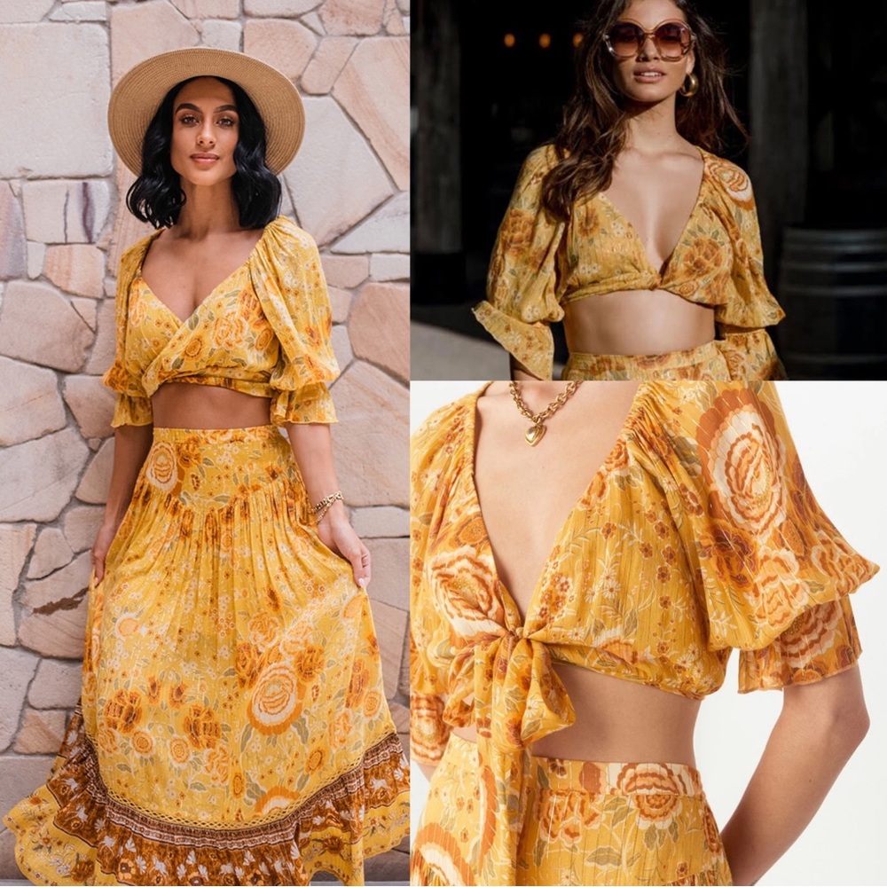 FINAL PRICE NEW NWT Spell & the Gypsy Mystic Tie Top